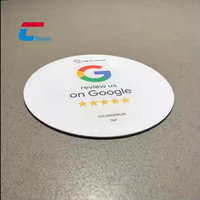Autocollants NFC en résine époxy sans contact, étanches, couleurs personnalisables, logo, avis sur les restaurants, lecture 13,56 MHz, 1-10 cm