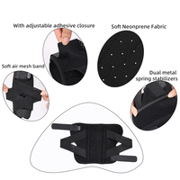 Attelle de protection pour pattes de chien OEM, écologique et luxueuse, avec soutien pour le genou et la cheville arrière du chien et sangles de sécurité