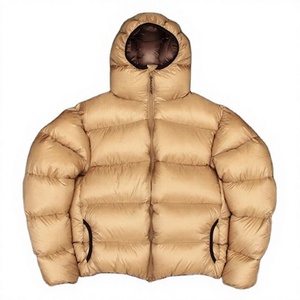 Men's Bomber Jacket Solid Color Windproof Waterproof Reversible Eco-Friendly Winter <b>Coat</b> <b>Zipper</b> Closure Regular Fit Loose Style - Product Image 1