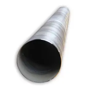 API 5L ASTM A52 LSAW SSAW 4 "DN100 SCH40 Moulin de tuyaux en acier en spirale au carbone soudé de grand diamètre pour la conduite de pétrole et de gaz