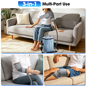 Sistema <span class=keywords><strong>de</strong></span> Recuperación y Alivio del Dolor por Crioterapia para Hombro, <span class=keywords><strong>Rodilla</strong></span> y Codo, Postoperatorio, Máquina Portátil <span class=keywords><strong>de</strong></span> <span class=keywords><strong>Terapia</strong></span> <span class=keywords><strong>de</strong></span> Frío con Temporizador - Product Image 5