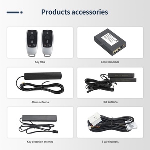 Système de clé intelligente EASYGUARD sans clé compatible avec BENZ FBS4 avec bouton de démarrage OEM (2014-) et accès confort (Comfort Access) - Product Image 3