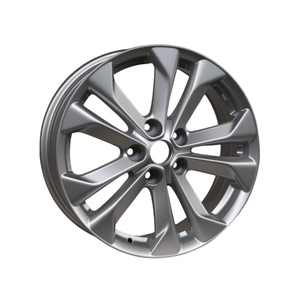 In Stock Economical Price 17 Inch Cast Aluminum Wheel Five Multi Spoke Silk 5x114.3 PCD Passenger Car Rim for X-Trail - Product Image 1