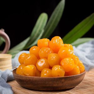 Perles de fruits confits sucrées et acidulées, <span class=keywords><strong>cerises</strong></span> et prunes séchées, emballées sous vide, procédé de séchage à l'air avec conservation au sirop - Product Image 3