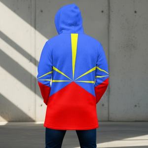 Chaqueta con Capucha de Longitud Media David <span class=keywords><strong>Brunet</strong></span>, Muestra Personalizada de la Isla Reunión - Product Image 2