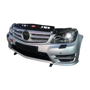Paraurti Originale per <span class=keywords><strong>Mercedes</strong></span>-Benz Classe <span class=keywords><strong>C</strong></span> W204, Griglia Frontale, Copertura Fari, Kit Carrozzeria - Product Image 4
