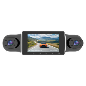 Caméra embarquée 2.5K 3 pouces à quatre objectifs, enregistreur de conduite panoramique à 360 degrés, surveillance de stationnement, double objectif, WIFI, enregistrement en boucle pour voiture - Product Image 3