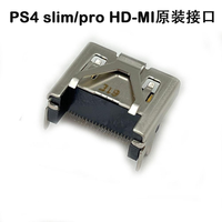 Nouveau port HD d'origine pour console PS4/Slim Pro, prise de port d'interface, connecteur jack de remplacement, accessoires de jeu