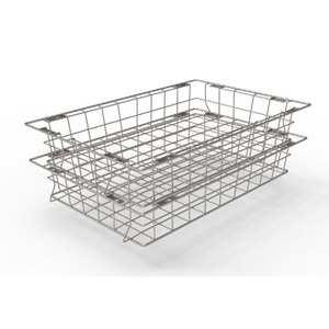 Cesta de malla médica antibacteriana antioxidante 304 de acero inoxidable, almacenamiento estéril para instrumentos quirúrgicos, muebles de Hospital - Product Image 5