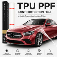 Film TPU résistant aux chocs, auto-réparateur, brillant, protection de peinture automobile PPF, garantie 10 ans, 7,5 mil, film transparent pour protection de peinture automobile en rouleau
