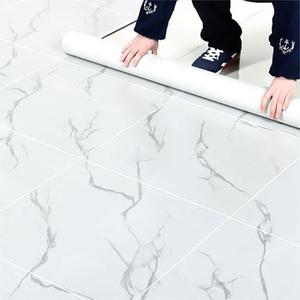 Anti-Slip Indoor Covering Blue Mesh Felt Back Wooden Marble Grain Linoleum Flooring <strong>Rolls</strong> <strong>Vinyl</strong> <strong>Sheet</strong> PVC <strong>Vinyl</strong> Flooring <strong>Roll</strong> - Product Image 1