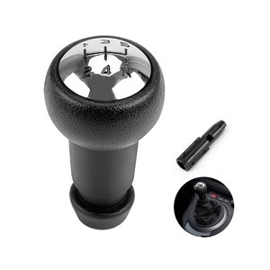 Car Gear <b>Shift</b> <b>Knob</b> Leather Manual Transmission Ergonomic Design Universal Fit YC102493 - Product Image 3
