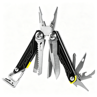 Pince multifonction pliable en acier inoxydable 420, outil EDC portable avec mousqueton pour le camping, la pêche et les situations d'urgence