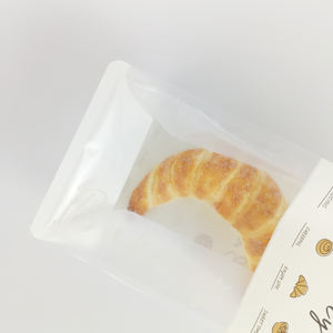 Emballage de boulangerie de qualité alimentaire durable avec impression personnalisée ItemToast Gâteaux Sac en papier kraft avec fenêtre - Product Image 6