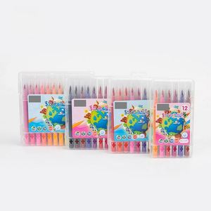 Ensemble de marqueurs pinceaux à pointe souple en plastique pour aquarelle, marqueurs d'art à base d'eau personnalisés - Product Image 1