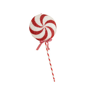 Décoration <span class=keywords><strong>de</strong></span> Noël transfrontalière : 25 sucettes rouges et blanches, pendentifs pour <span class=keywords><strong>sapin</strong></span> <span class=keywords><strong>de</strong></span> Noël, accessoires <span class=keywords><strong>de</strong></span> scène <span class=keywords><strong>de</strong></span> vacances, ensemble <span class=keywords><strong>de</strong></span> 25 sucettes - Product Image 5