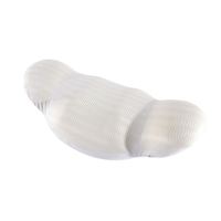 Coussin lombaire ergonomique orthopédique en mousse à mémoire de forme pour lit, avec housse amovible et lavable, personnalisable et antibactérien