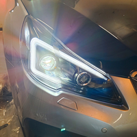 KGKB Autoscheinwerfer für Subaru Outback Legacy 2010-2014, Auto-Scheinwerfer-Set, Upgrade LED-Projektorlinse, Plug-and-Play Zubehör