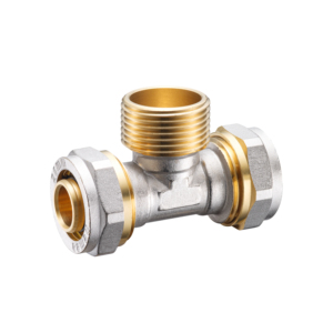 IFAN Chất lượng cao Brass nén ổ cắm pex Phụ kiện đồng ống nước Vật liệu Rèn Kỹ thuật Mô hình đầu bao gồm Tees - Product Image 4