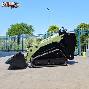 Vente directe usine V1000 Mini-chargeuse compacte sur chenilles hydraulique tout-terrain avec fonction de direction par déplacement de chenilles - Product Image 4