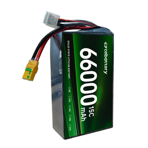 Batterie lithium-ion longue durée 66000 mAh 6S/12S/18S/24S personnalisable en usine pour drone agricole - Product Image 1
