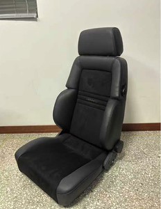 Asientos <span class=keywords><strong>de</strong></span> Carreras RECARO SR-S <span class=keywords><strong>de</strong></span> Alta Calidad en PVC Negro, Ajustables, Tipo Simulador, Disponibles para Envío Inmediato - Product Image 3