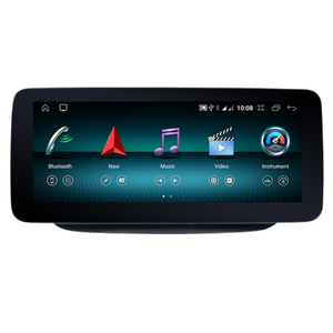 Radio para Auto para <span class=keywords><strong>Mercedes</strong></span> <span class=keywords><strong>Benz</strong></span> Clase <span class=keywords><strong>B</strong></span> 2013-2018 10.25\" 12.3\" Android 15 Qualcomm 8 Núcleos 4G+64G CarPlay Inalámbrico Android Auto GPS - Product Image 1