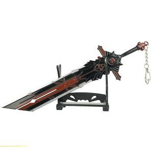 Offre Spéciale <span class=keywords><strong>Genshin</strong></span> <span class=keywords><strong>impact</strong></span> métal <span class=keywords><strong>porte</strong></span>-clés Miniature arme modèle jouet dessin animé expo oeil de dieu Cosplay accessoires épées <span class=keywords><strong>porte</strong></span>-clés - Product Image 1