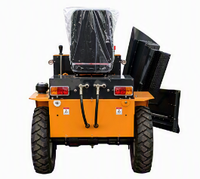 Nouveau mini camion déneigeur électrique à trois roues pour le nettoyage du fumier, avec garantie d'un an, pour l'élimination de la neige et de l'eau dans les fermes laitières