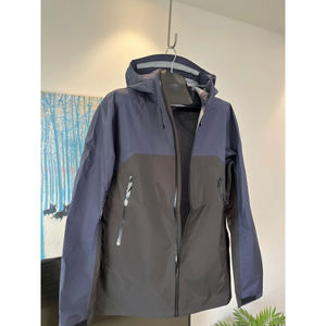 <span class=keywords><strong>Giacca</strong></span> con cappuccio antivento traspirante da <span class=keywords><strong>uomo</strong></span> impermeabile da <span class=keywords><strong>uomo</strong></span> per escursioni a piedi e <span class=keywords><strong>Trekking</strong></span> da viaggio attrezzatura da pioggia calda esterna - Product Image 1