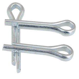 Goupilles fendues Cotter, norme GB/T91, en alliage zingué, goupilles de retenue brillantes, goupilles de verrouillage, rivets - Product Image 3