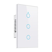 Mini Tuya Smart Light Wall Touch Switch Module Wifi 220V 120V Google Domotique
