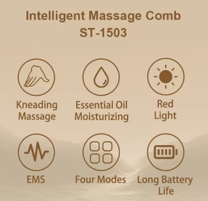 Phenitech- Red Light Hair <strong>Electric</strong> Oil Applicator Hair Comb Portable Handheld <strong>Electric</strong> <strong>Head</strong> Scalp <strong>Massager</strong> - Product Image 5