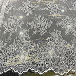 China <strong>Wholesale</strong> 150CM Chantilly <strong>Lace</strong> <strong>Fabric</strong> Eyelash Yarn Lingerie <strong>Lace</strong> <strong>Fabric</strong> for Garment - Product Image 2