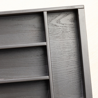 Plateau à couverts extensible en bois, organisateur d'ustensiles de cuisine, organisateur de tiroir de rangement de cuisine réglable
