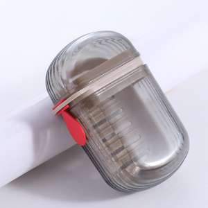 Wholesale Travel Soap <b>Box</b> <b>With</b> <b>Lid</b> Sealed and Drainable Portable <b>Small</b> Dish for Business Trip <b>Storage</b> Holder Bathroom Supplies - Product Image 2