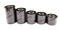 Diskon besar resin resistensi gesekan lilin transfer termal pita lilin/Resin 110x300 gulungan Printer Barcode Ttr