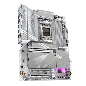 Nueva Placa Base GIGABYTE X870 <span class=keywords><strong>AORUS</strong></span> ELITE WIFI7 ICE <span class=keywords><strong>AM5</strong></span> Compatible con CPU R 9000/8000/7000 DDR5 256GB para Juegos de PC de Escritorio - Product Image 3
