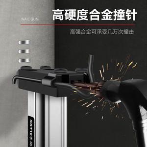 Pistola de Clavos de Cemento Semiautomática ST18B al por Mayor, con Función de Rebote Manual para Conductos de Alambre - Product Image 5