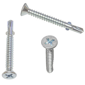 Vít Tự Khoan Đầu Dẹt Chất Lượng Cao Bằng Thép Cacbon Có Cánh - Product Image 5