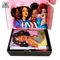 Boîte d'expédition personnalisée en carton ondulé rose de luxe imprimée pour perruques et cheveux – Emballage sur mesure