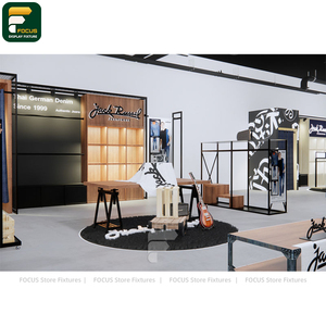 Expositor de Ropa con Espejo, Soporte para Prendas, Diseño de Accesorios para Tiendas de Ropa - Product Image 5