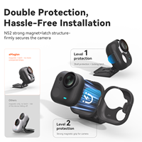 Support compact et portable pour Nano Dual Protection, clip magnétique multifonctionnel pour caméra Insta360 GO Ultra Sport, accessoire