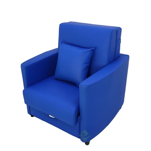 Sofá Cama Individual Plegable Moderno con Almacenamiento, Portátil y Suave para Sala de Estar, Dormitorio, Comedor y Uso Hospitalario - Sofá Convertible - Product Image 2