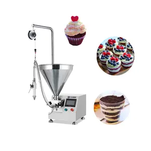 Sanhe Decorating Cakes Gebak Coating Depositor Machine Crème Taart Verspreiden Vulling Soepeler Machine