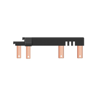 Bloque de terminales modular 2P+DPNLE sin necesidad de cortes, barra colectora de cobre para empalme, para combinación 2P MCB y DPNLE, CE