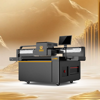 Imprimante hybride visuelle UV CCD 1218 utilisant une tête d'impression Ricoh Gen6 avec système de numérisation pour l'impression d'accessoires 3C, de jouets, d'artisanat et de cadeaux