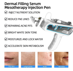 Traitement au MesoGun avec <span class=keywords><strong>acide</strong></span> <span class=keywords><strong>hyaluronique</strong></span> injectable, machine de beauté pour la mésothérapie - Product Image 4