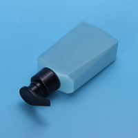 Bouteille vide carrée en plastique écologique de 160 ml de qualité supérieure avec pompe à mousse, impression sérigraphique pour shampoing, savon, lavage des mains