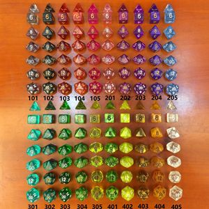 Juego de <span class=keywords><strong>Dados</strong></span> Multifacéticos Creativos de 7 Piezas para Juegos de <span class=keywords><strong>Rol</strong></span> DND y TRPG <span class=keywords><strong>con</strong></span> <span class=keywords><strong>Dados</strong></span> Digitales - Product Image 3